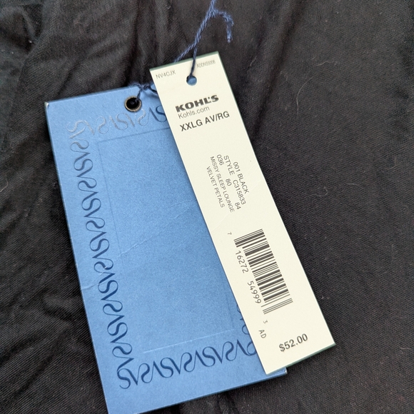 Simply Vera Vera Wang Black Cardigan - Picture 4 of 5